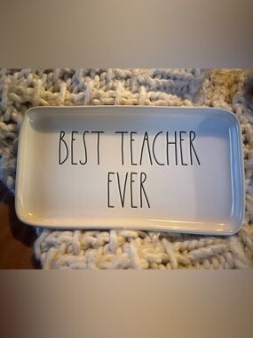 Rae Dunn White Ceramic Tray !!
